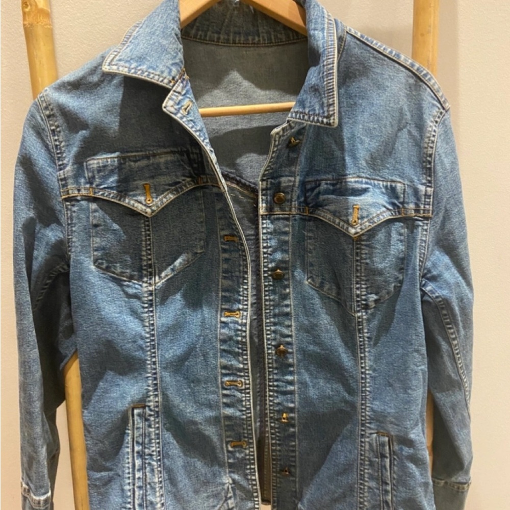 Denim Jacket with Ragedy Anne Patch - medium - Picture 3 of 5